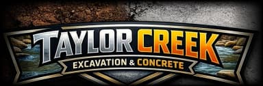 Taylor Creek Excavation & Concrete logo
